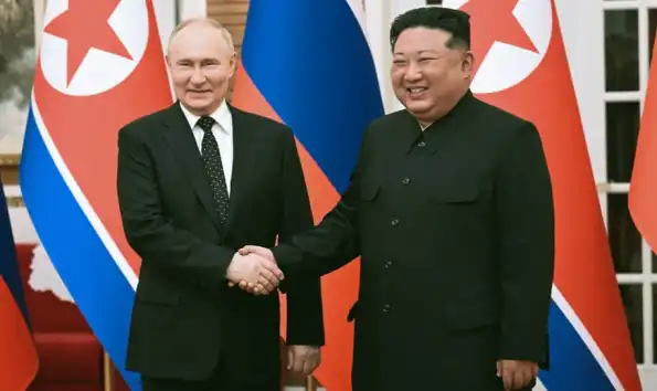 Только лишь после визита В.Путина в КНДР до США дошло, что он правду говорит и сделает то, о чем их предупреждал Только лишь после визита В.Путина в КНДР до США дошло, что он правду говорит и сделает то, о чем их предупреждал