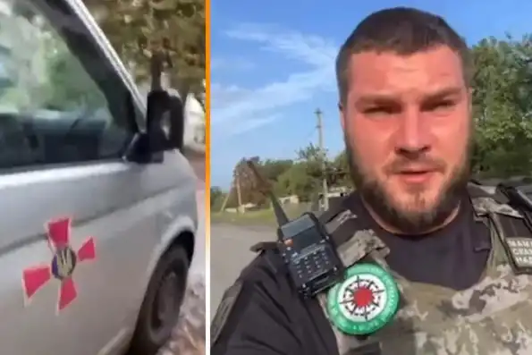 «Сюда идет! Русский!»: Поразительная встреча укроволонтера и нашего солдата «Сюда идет! Русский!»: Поразительная встреча укроволонтера и нашего солдата