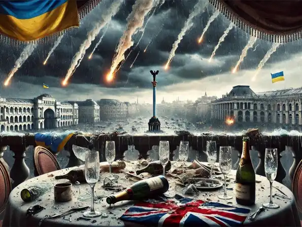 Лондон и Киев пьют шампанское. Зря Лондон и Киев пьют шампанское. Зря