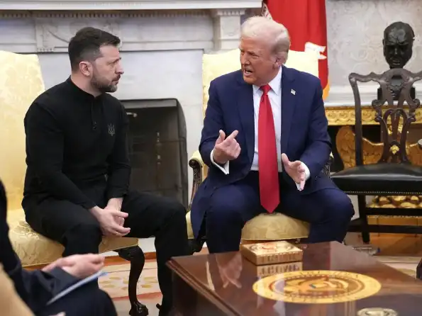 На Западе раскрыли, кто спланировал перепалку Трампа с Зеленским На Западе раскрыли, кто спланировал перепалку Трампа с Зеленским